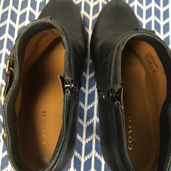 SOLD Coach Salene Ankle Boots (ladies 8) - Picture 4 of 7